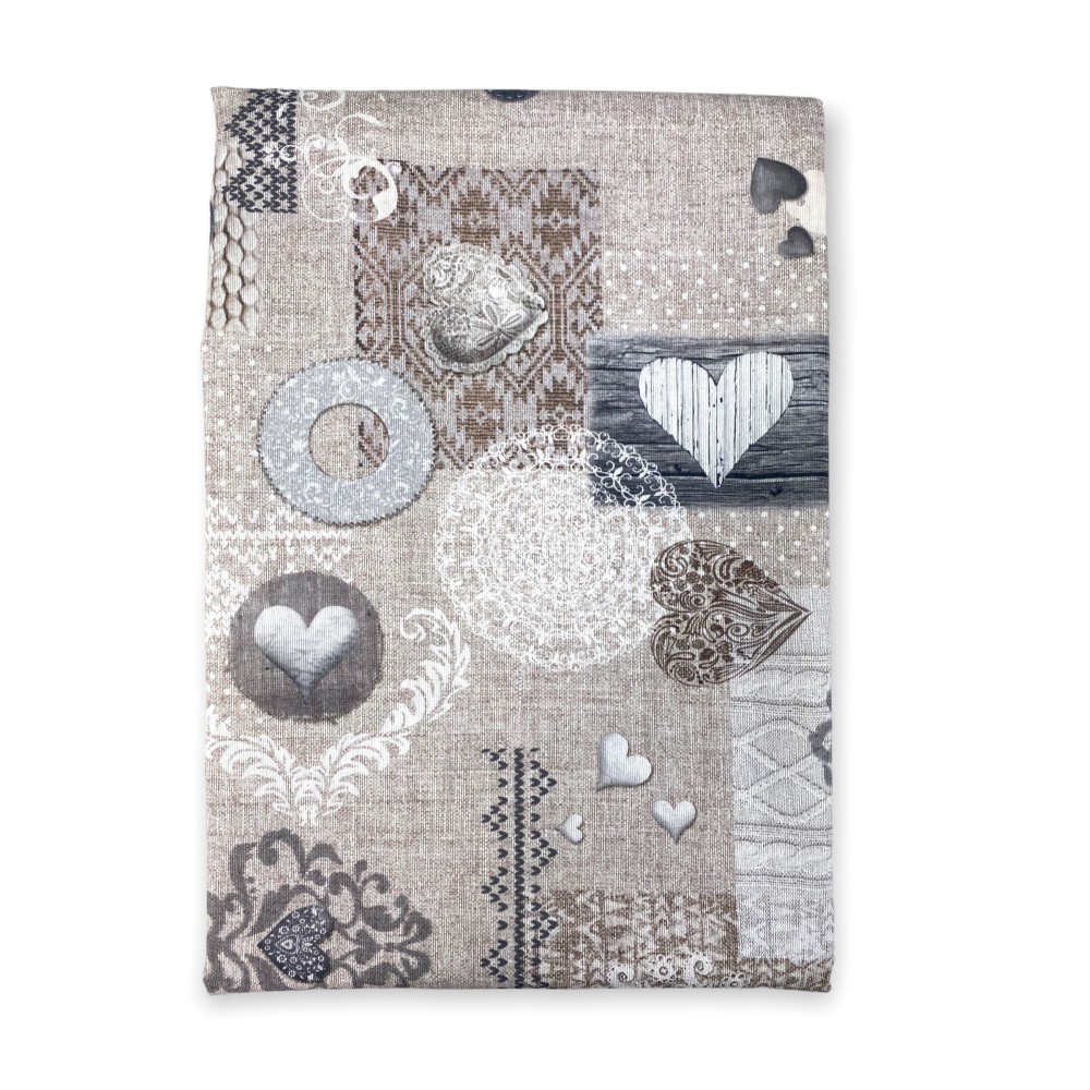 NAPPE RÉSISTANTE AUX TACHES TORINO Tyrolean SHABBY Beige