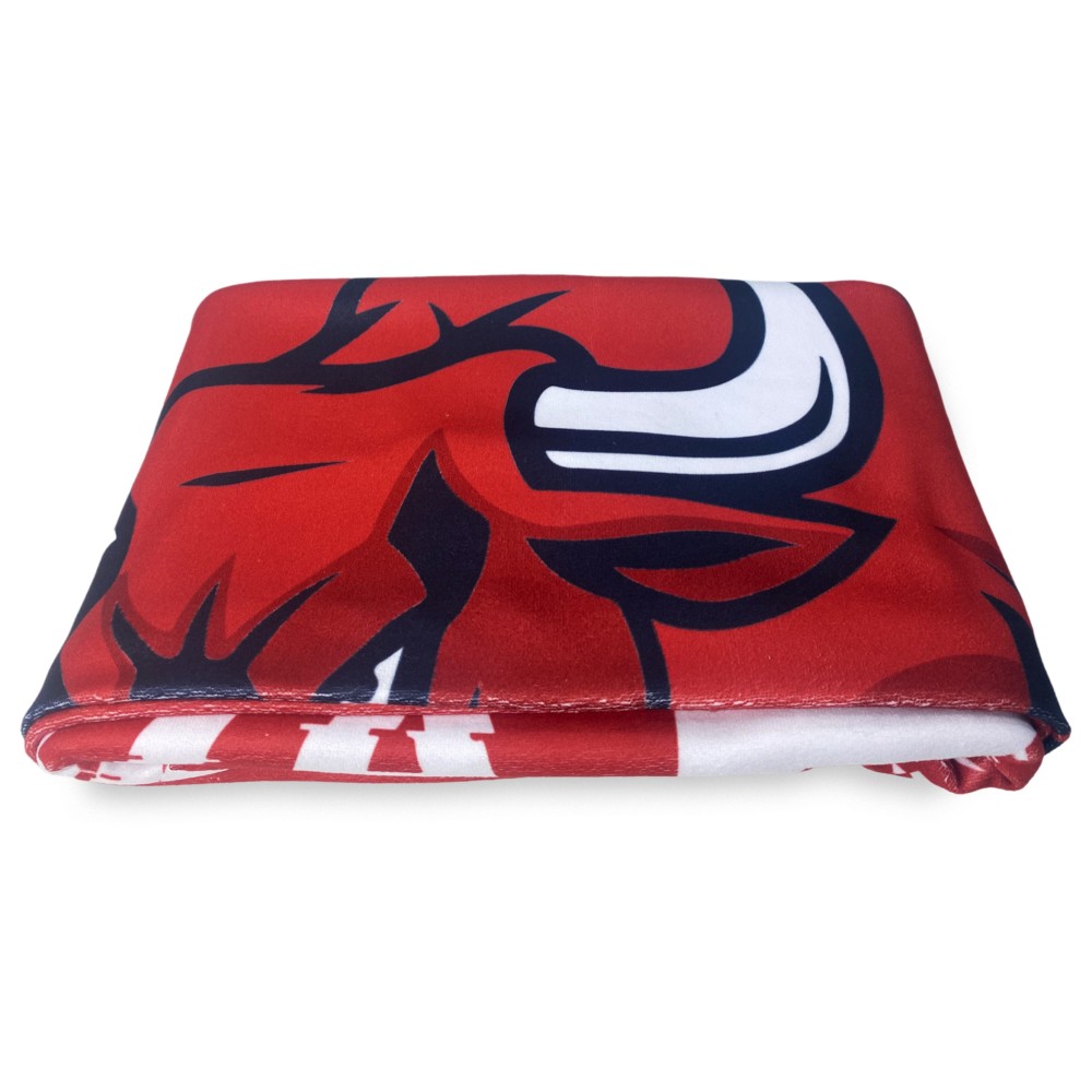 FORZA TORO SPORT BEACH TOWEL large size cm. 90 X 170 and postcard TURIN HAS BEEN and will remain GRANATA