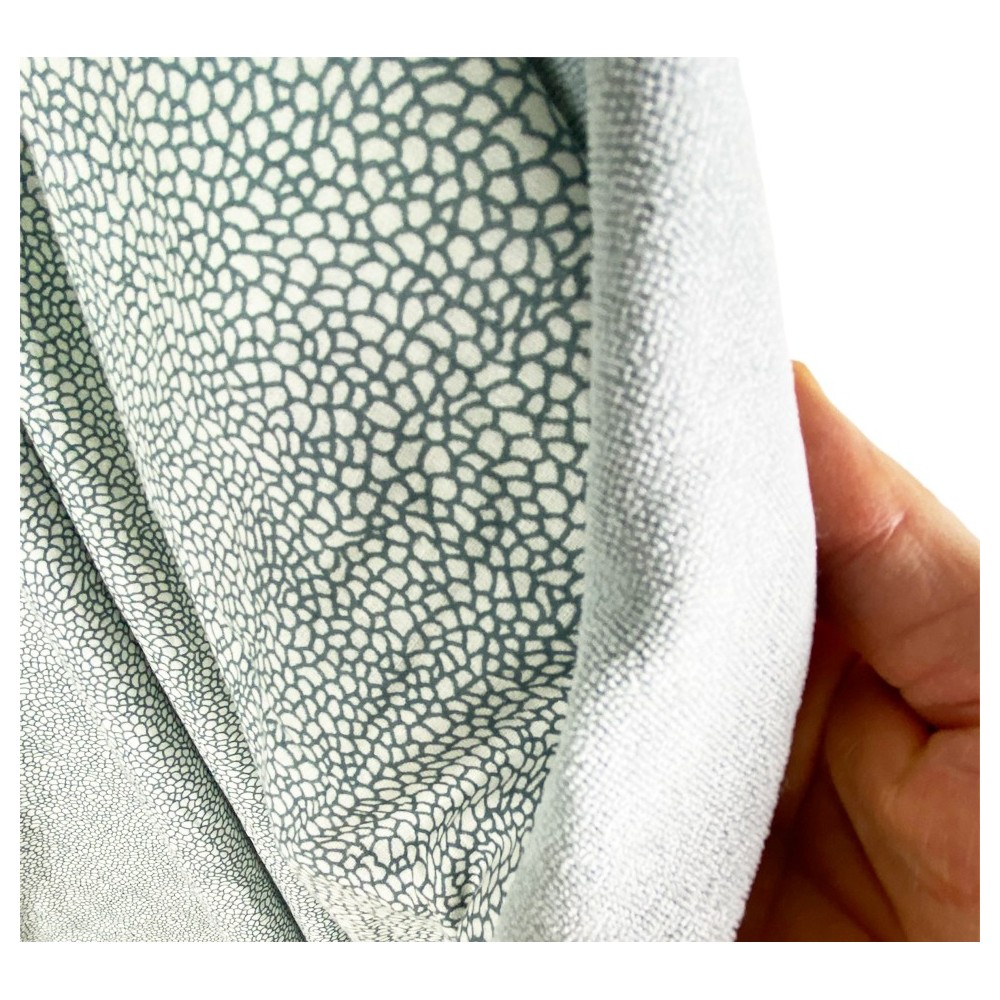 KIKOY Boy Double Beach Towel Grey in COTTON and TERRY TOWEL with KEEP BACKPACK