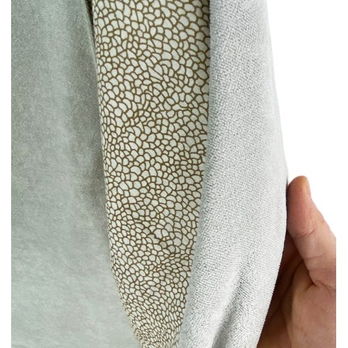 TELO mare doppio KIKOY Boy Beige in COTONE e in SPUGNA con ZAINO KEEP