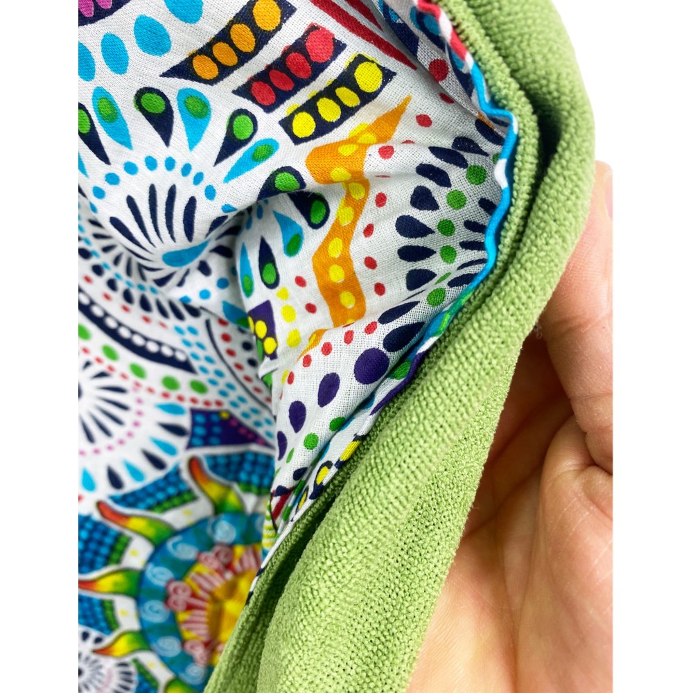 Toalla de playa doble KIKOY Colours en ALGODÓN y TOALLA DE RIZO con KEEP BACKPACK