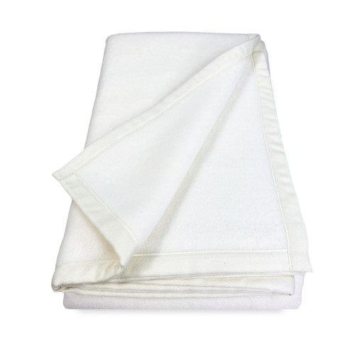 COPERTA leggera PRIMAVERILE estiva IN LANA MERINO FINE SUMMER matrimoniale 2 PIAZZE Naturale