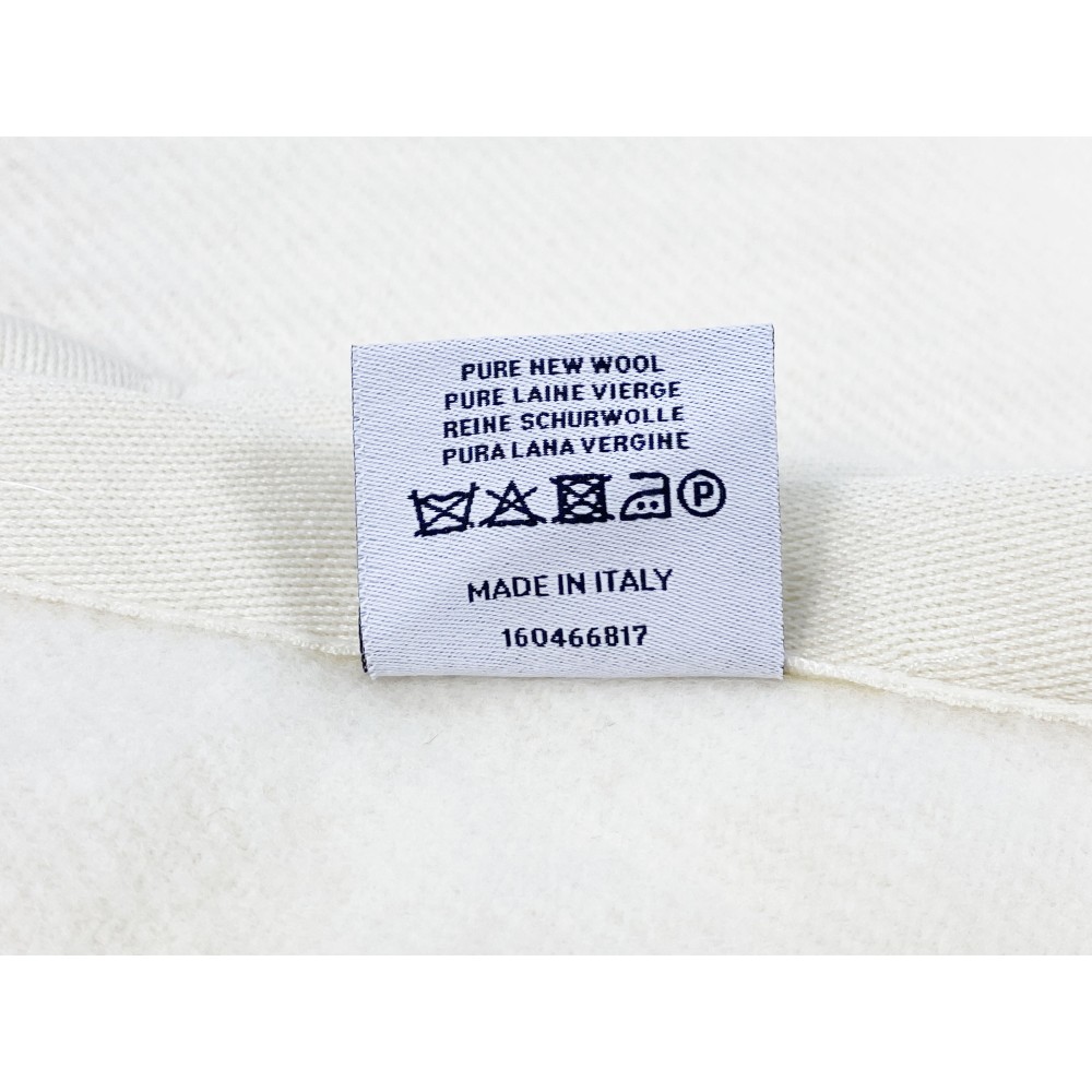 MANTA LIGERA PRIMAVERA VERANO EN LANA MERINO FINO VERANO DOBLE 2 CUADRADOS Natural