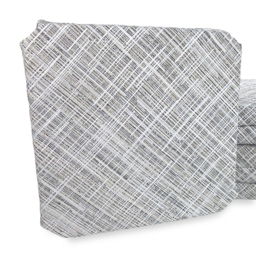 HOUSSE DE SIÈGE avec AILES couleur unie EN TISSU Jacquard MODERNE Beige