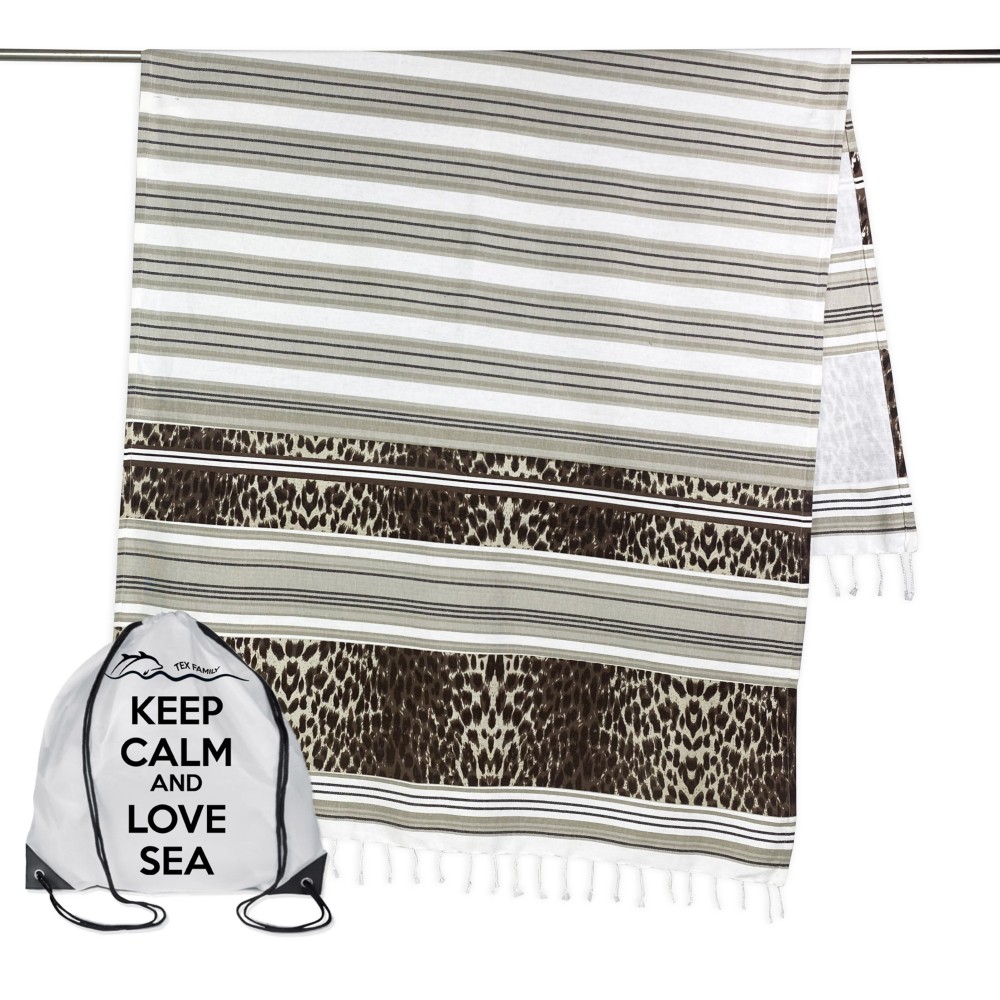 serviette de plage en coton de style léopard serviette de plage en coton de style léopard