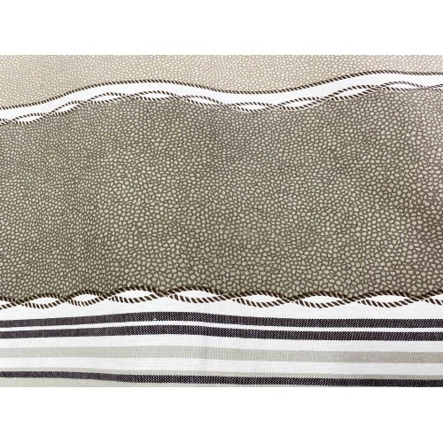 SERVIETTE DE PLAGE FOUTA BOY BEIGE taille LARGE avec sac à dos Beach KEEP CALM CM.100X200