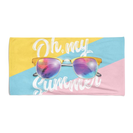 BEACH TOWEL in terry...