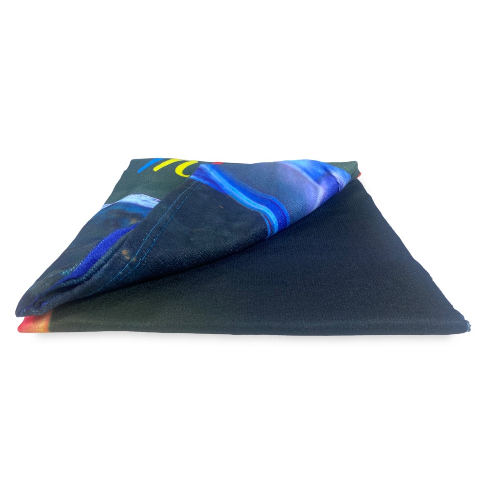 SERVIETTE DE PLAGE en éponge Taille INSÉPARABLE grand cm. 90 x 170