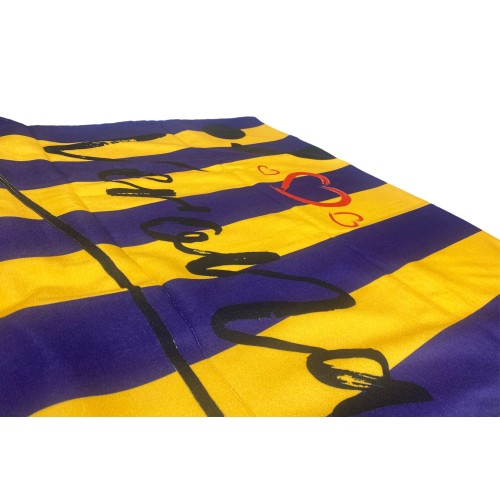 SERVIETTE DE PLAGE en éponge I Love VERONA mesure un grand cm. 90 x 170