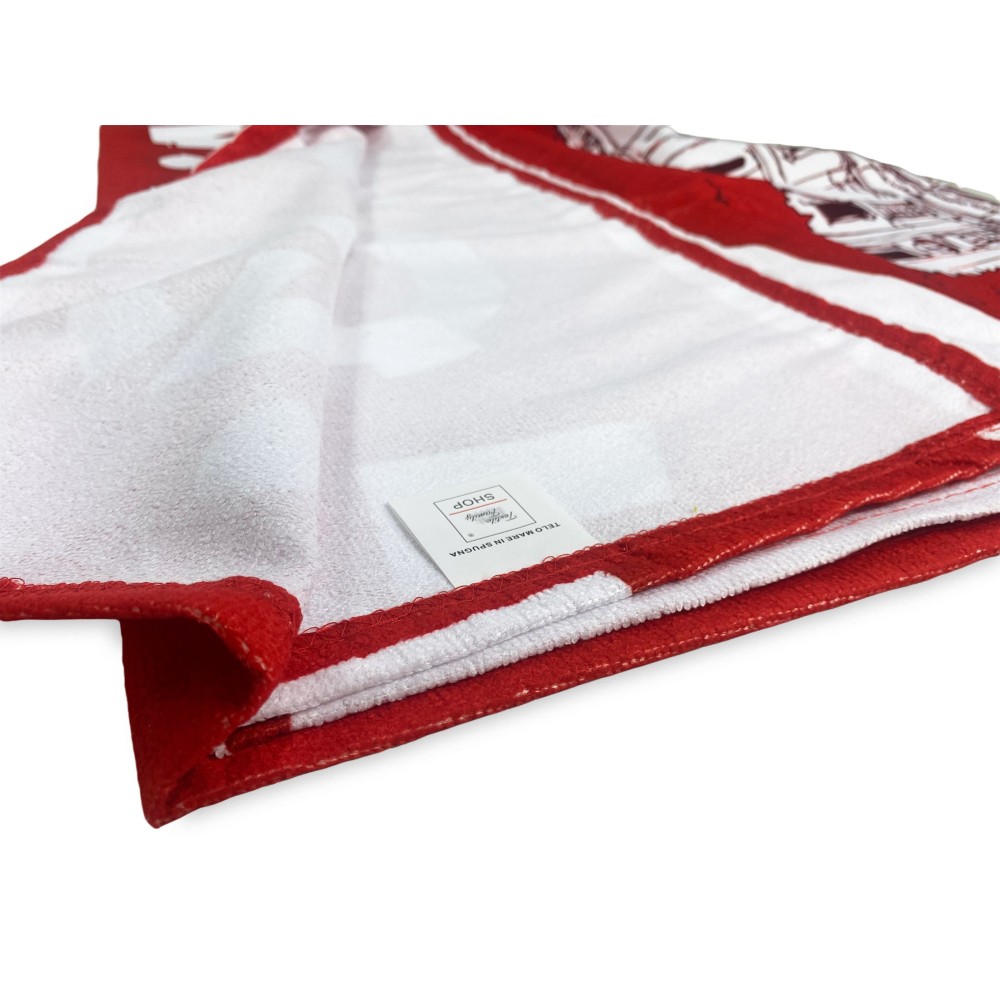 SERVIETTE DE PLAGE en éponge TORO MEMORIAL mesure un grand cm. 90 x 170