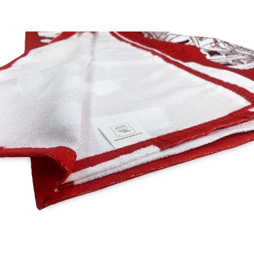 SERVIETTE DE PLAGE en éponge TORO MEMORIAL mesure un grand cm. 90 x 170