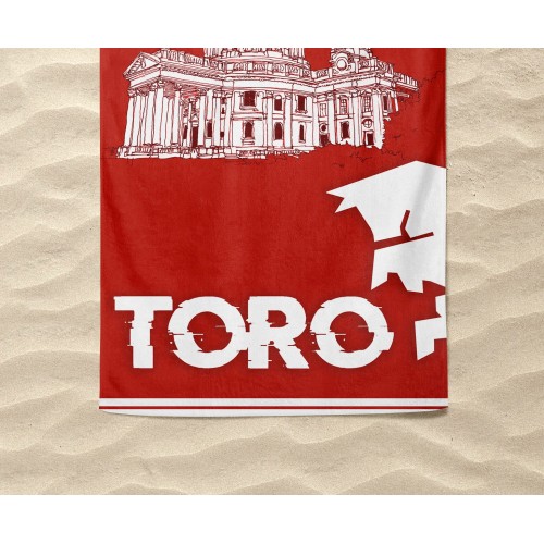 STRANDTUCH AUS FROTTEE TORO MEMORIAL GROSS GRÖSSE CM. 90 X 170 CM