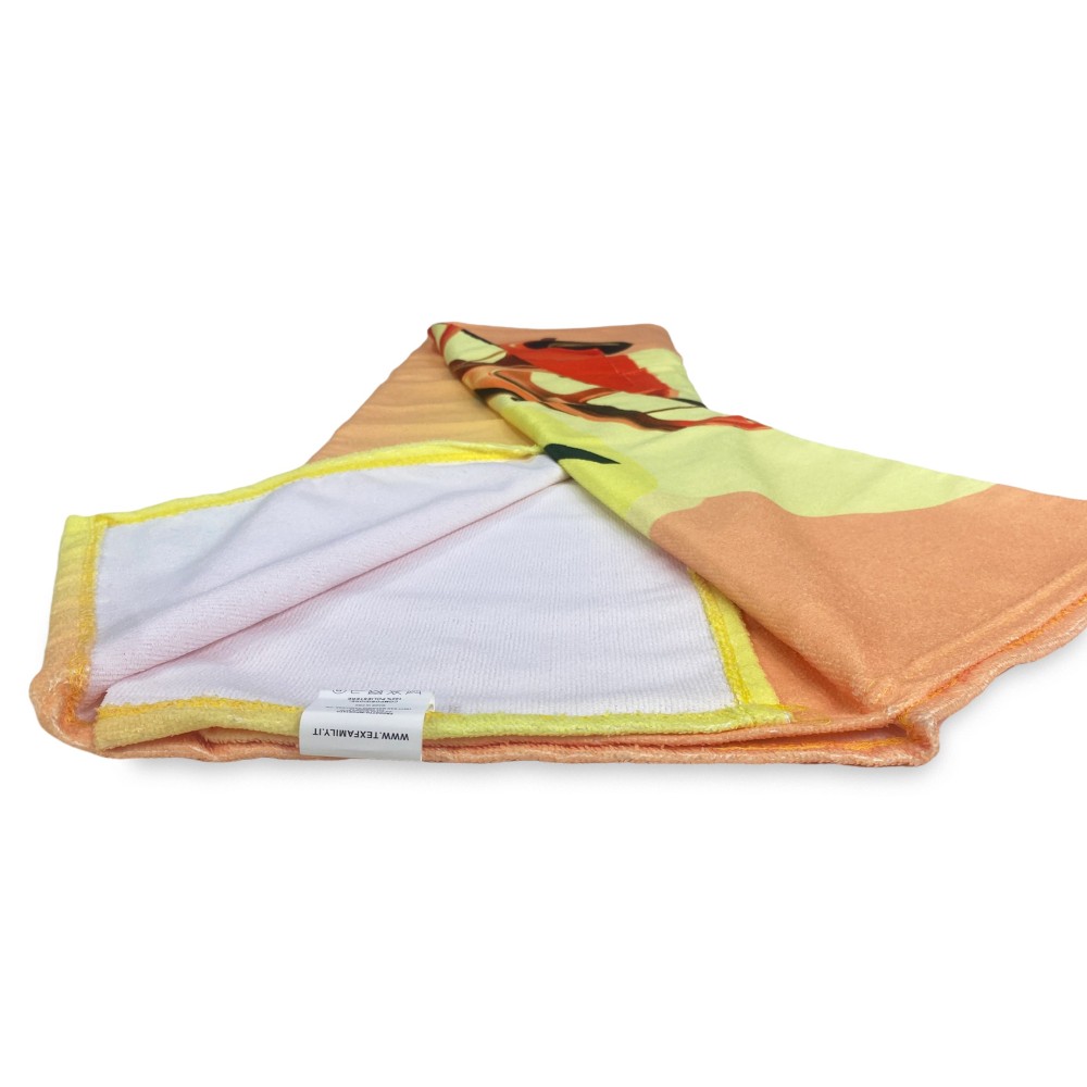 SERVIETTE DE PLAGE en éponge 500 VINTAGE taille grand cm. 90 x 170