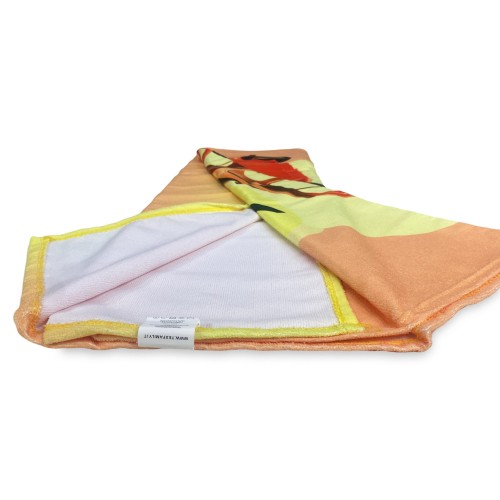 BEACH TOWEL in terry cloth 500 VINTAGE size large cm. 90 X 170