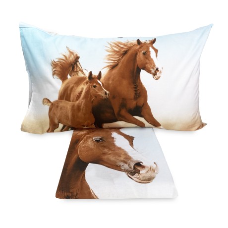 stmpa horse cotton sheet