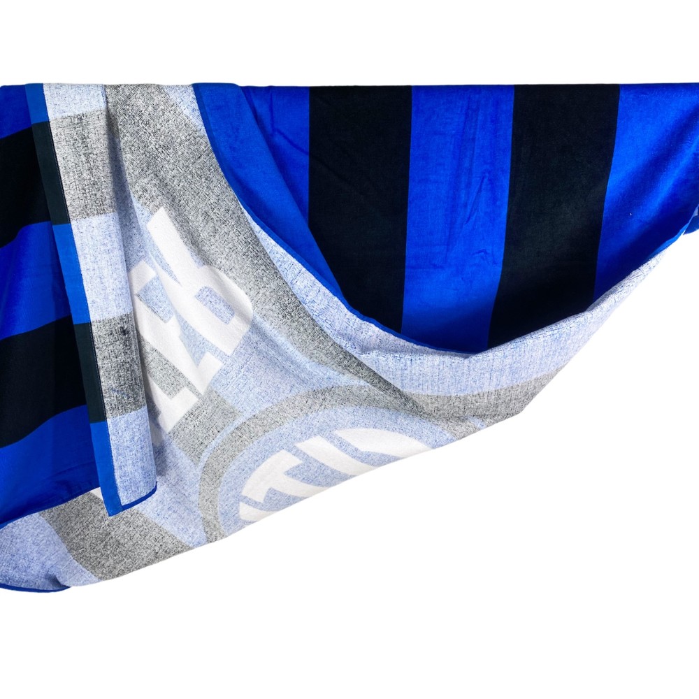 INTER SPORT BEACH TOWEL Größe LARGE Cm. 90 X 170 ORIGINAL international MIT RUCKSACK CARRY und Postkarte