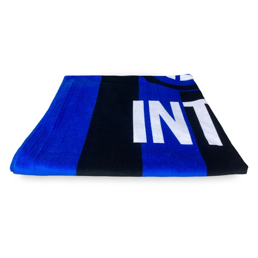 INTER SPORT BEACH TOWEL Größe LARGE Cm. 90 X 170 ORIGINAL international MIT RUCKSACK CARRY und Postkarte