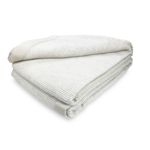 COPERTA Estiva LEGGERA IN LANA MERINO FINE E ALPACA matrimoniale 2 PIAZZE