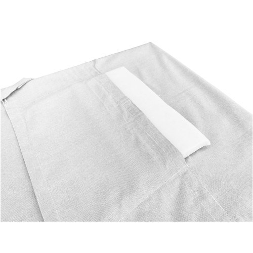 FOUTA ALVIN GREY COTTON SUNBED BEDDY BEACH © WITH POCKETS size cm. 75 X 195 and BEACH backpack