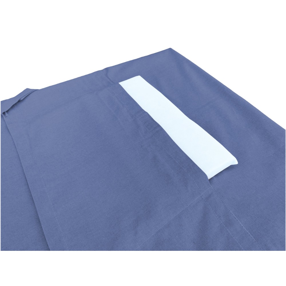 FOUTA ALVIN BLUE COTTON BED with pockets size © cm. 75 X 195 and BEACH backpack