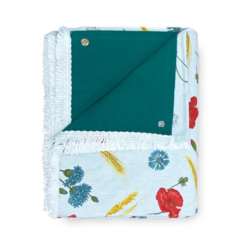 OUTDOOR AWNING GARDEN printed POPPY