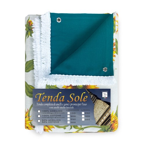 OUTDOOR-MARKISE GARDEN bedruckt SONNENBLUME verpackt