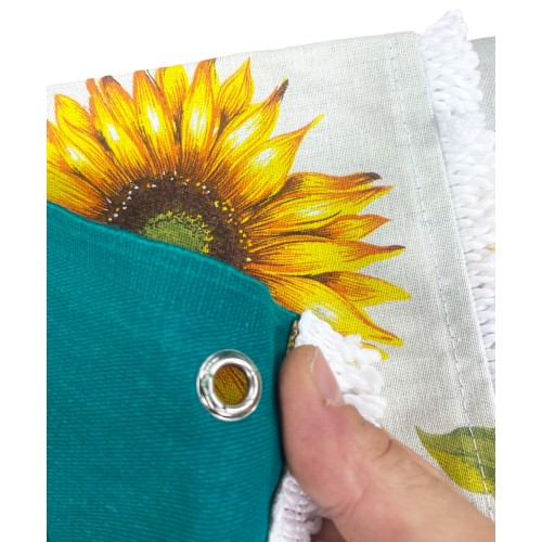 OUTDOOR-MARKISE GARDEN bedruckt SONNENBLUME verpackt