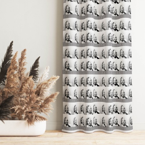 MARILYN MONROE CURTAIN CM. 150X280 Packaged Made in Italy