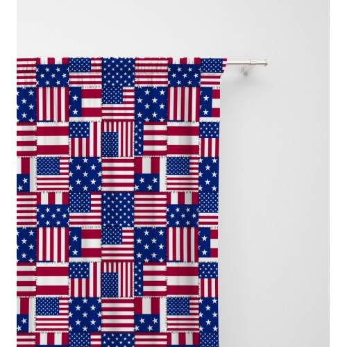 TENTE AMÉRICAINE U.S.A. cm.140X280 Fabriqué en Italie