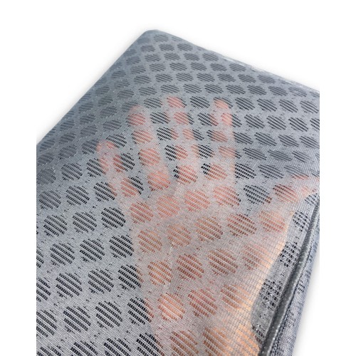 TENDA rete ZANZARIERA a ROMBO da esterno piombata in 8 misure diverse unito GRIGIO