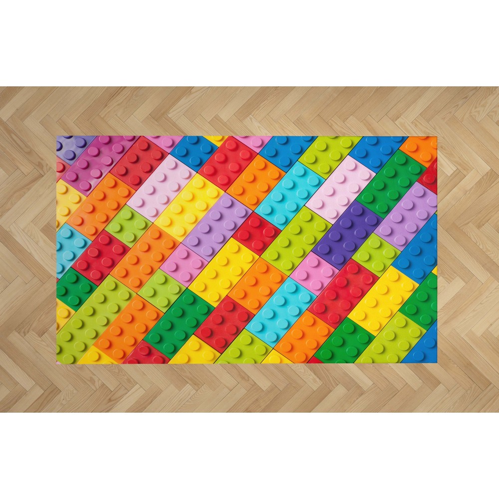 ALFOMBRA DE FANTASÍA HD habitación y sala de estar moderna PLAY CONSTRUCCIONES INFANTILES