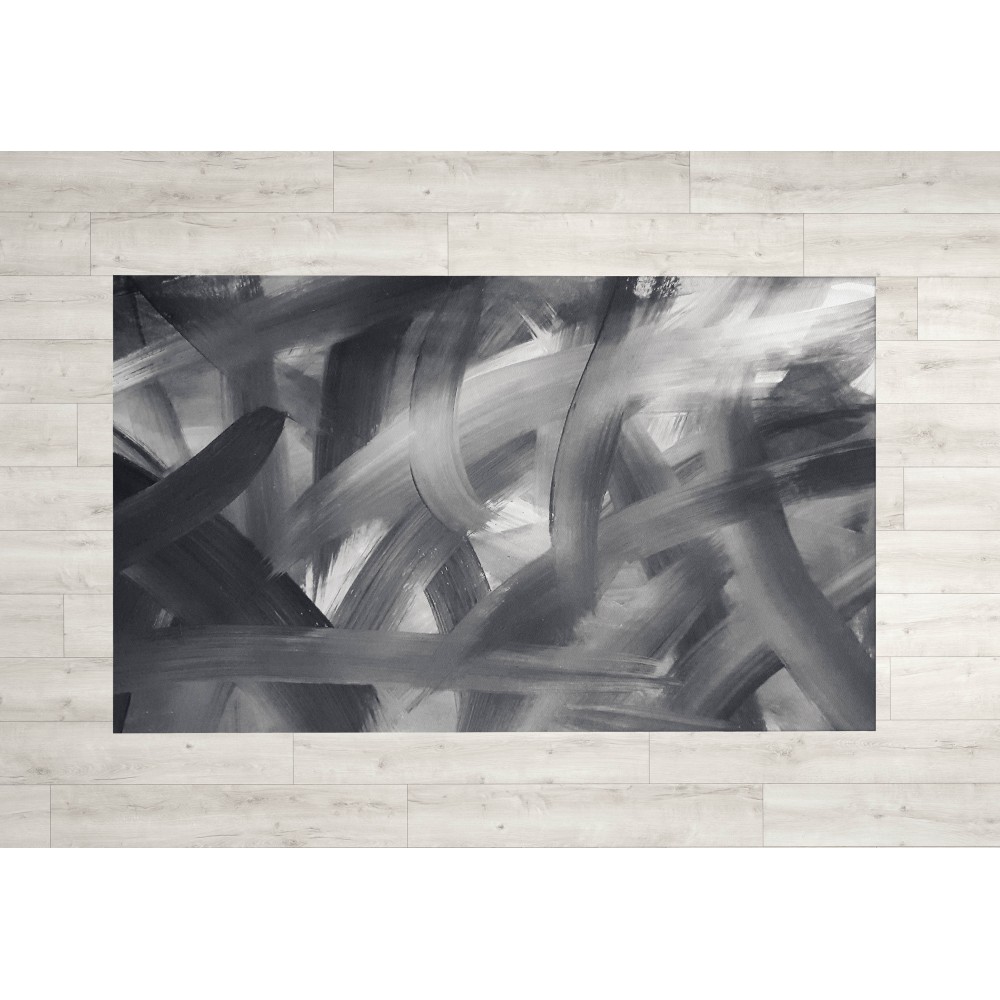 FANTASY HD TEPPICH modernes Schlafzimmer und Wohnzimmer BRUSHED grey