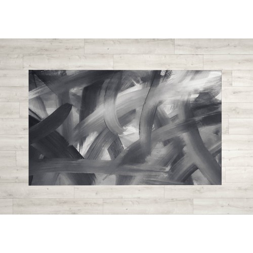 ALFOMBRA FANTASY HD dormitorio y salón modernos GRIS CEPILLADO