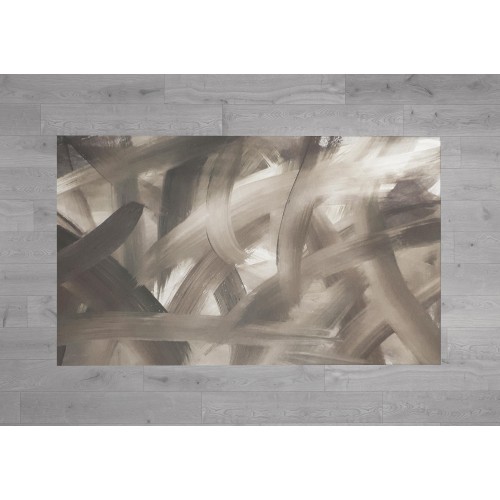 CARPET FANTASY HD chambre moderne et salon SPATOLATO gris colombe