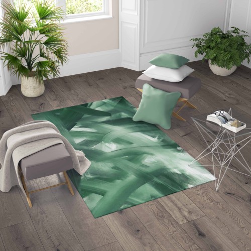 CARPET FANTASY HD chambre moderne et salon SPATOLATO vert