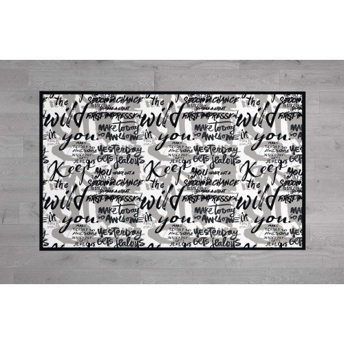 MODERN HD FANTASY TEPPICH Zimmer und Wohnzimmer WRITTEN moderne Beschriftung