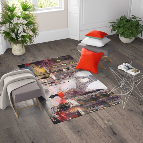 FANTASY HD TEPPICH modernes Schlafzimmer und Wohnzimmer PARIS