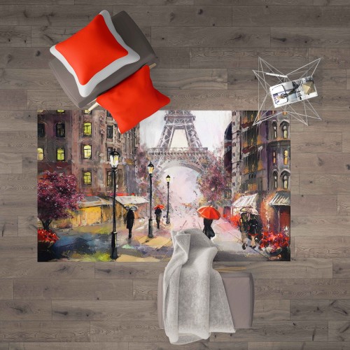 FANTASY HD RUG contemporary bedroom and living room PARIS