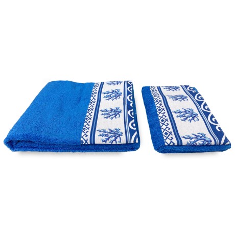 SET towels with border...