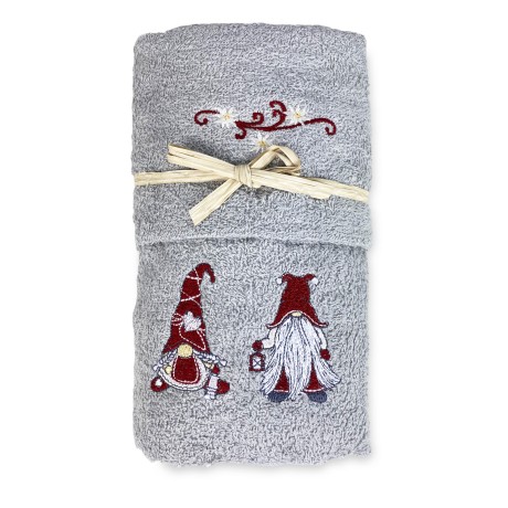 Towel set with elves