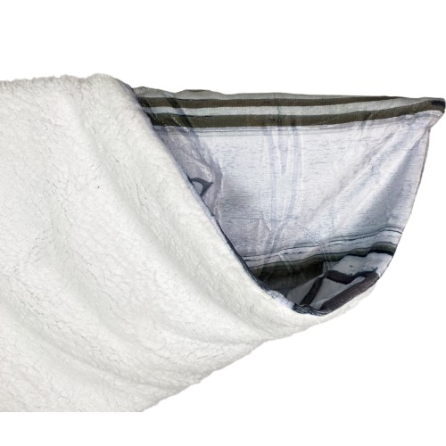 PLAID Decke FLEECE SHERPA DIGITAL Foto Katzen Patisserie