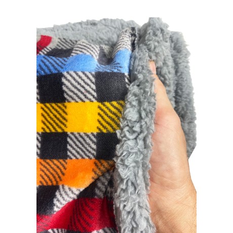 PLAID en souple PILE SHERPA...