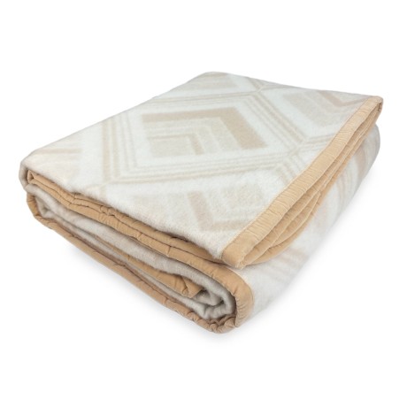SQUARE BLANKET in genuine...