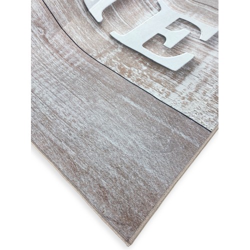 TAPPETO FANTASY HD moderno camera e salotto SHABBY CHIC HOME cuore bianco