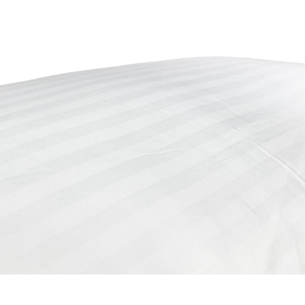 FEUILLE COMPLÈTE en microfibre souple COULEUR UNIE BLANC Double 2 CARRÉS pas de repassage