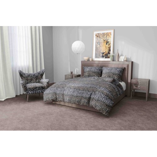 HOUSSE DE COUETTE TACHETÉE LÉOPARD SEXY SAFARI