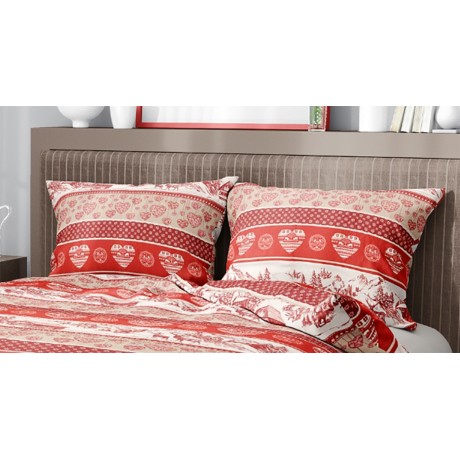 Tyrolean-style duvet cover