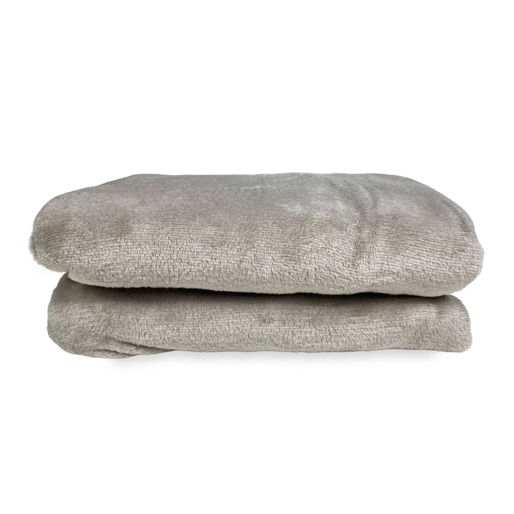 PLAID TV BLANKET in Soft Fleece With Soft and Velvety SLEEVES