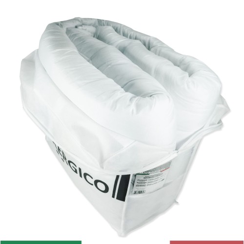 HYPOALLERGENIC SYNTHETIC White WINTER internal down jacket 300 gr./sqm.