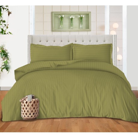 DUVET COVER SATEEN Striped...